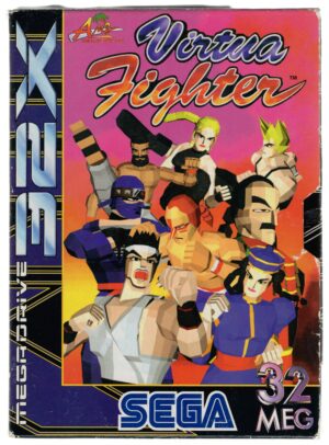 Sega Megadrive 32X: Virtua Fighter [PAL] (Complete) (GOOD) - No Tab