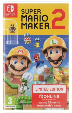 Switch: Super Mario Maker 2 [PAL] (Complete) (MINT)
