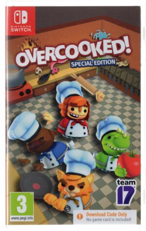 Switch: Overcooked! [Special Edition] [DOWNLOAD CODE ONLY] [PAL] (Complete) (MINT)