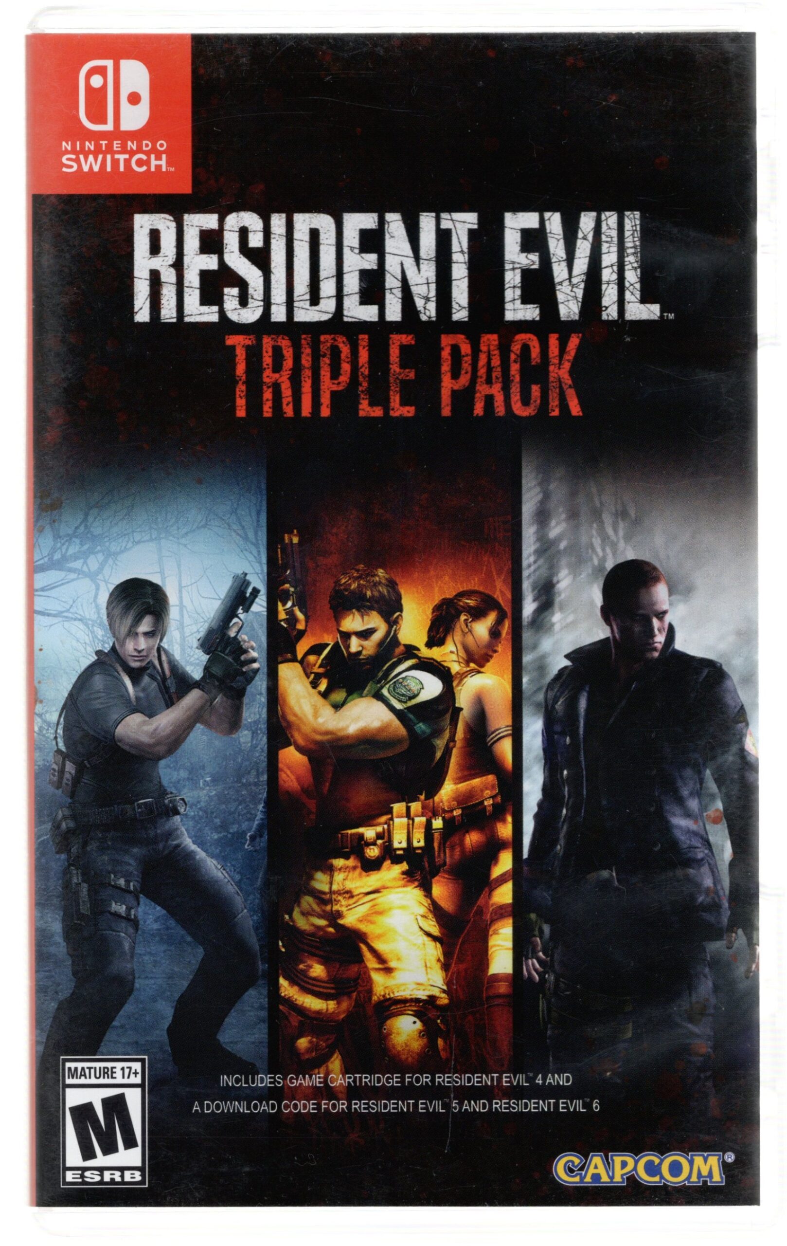 Switch: Resident Evil - Triple Pack [NTSC-U] (Complete) (MINT)