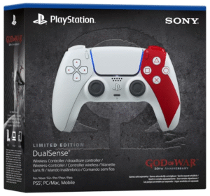 PS5 Accessories: DualSense Wireless Controller - God of War - 20th Anniversary[Limited Edition] (Factory Sealed)
