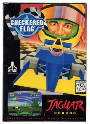 Jaguar: Checkered Flag [NTSC-U] (Complete) (VERY GOOD)