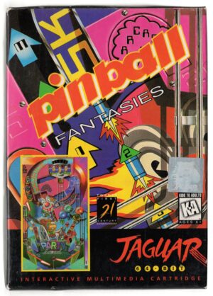 Jaguar: Pinball - Fantasies [NTSC-U] (Complete) (GOOD)