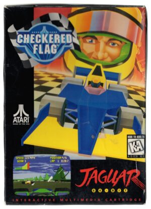 Jaguar: Checkered Flag [NTSC-U] (Complete) (GOOD)