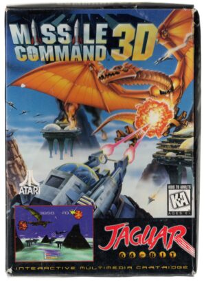 Jaguar: Missile Command 3D [NTSC-U] (Complete) (FAIR)