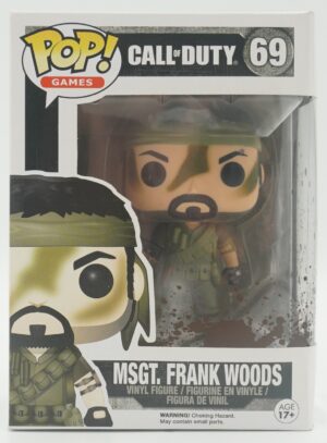 Collectables: Games Funko Pop! Call of Duty - Msgt. Frank Woods (Opened) #69