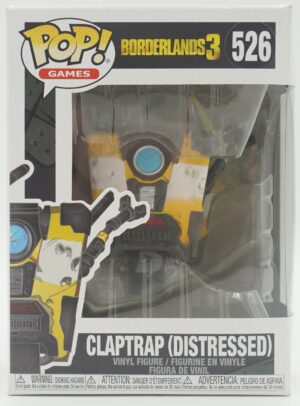 Collectables: Games Funko Pop! Borderlands 3 - Claptrap (Distressed) (Opened) #526