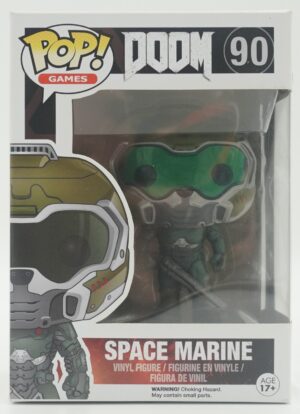 Collectables: Games Funko Pop! DOOM - Space Marine (Opened) #90