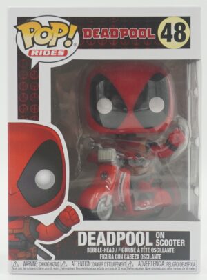Collectables: Rides Funko Pop! Deadpool - Deadpool on Scooter (Opened) #48
