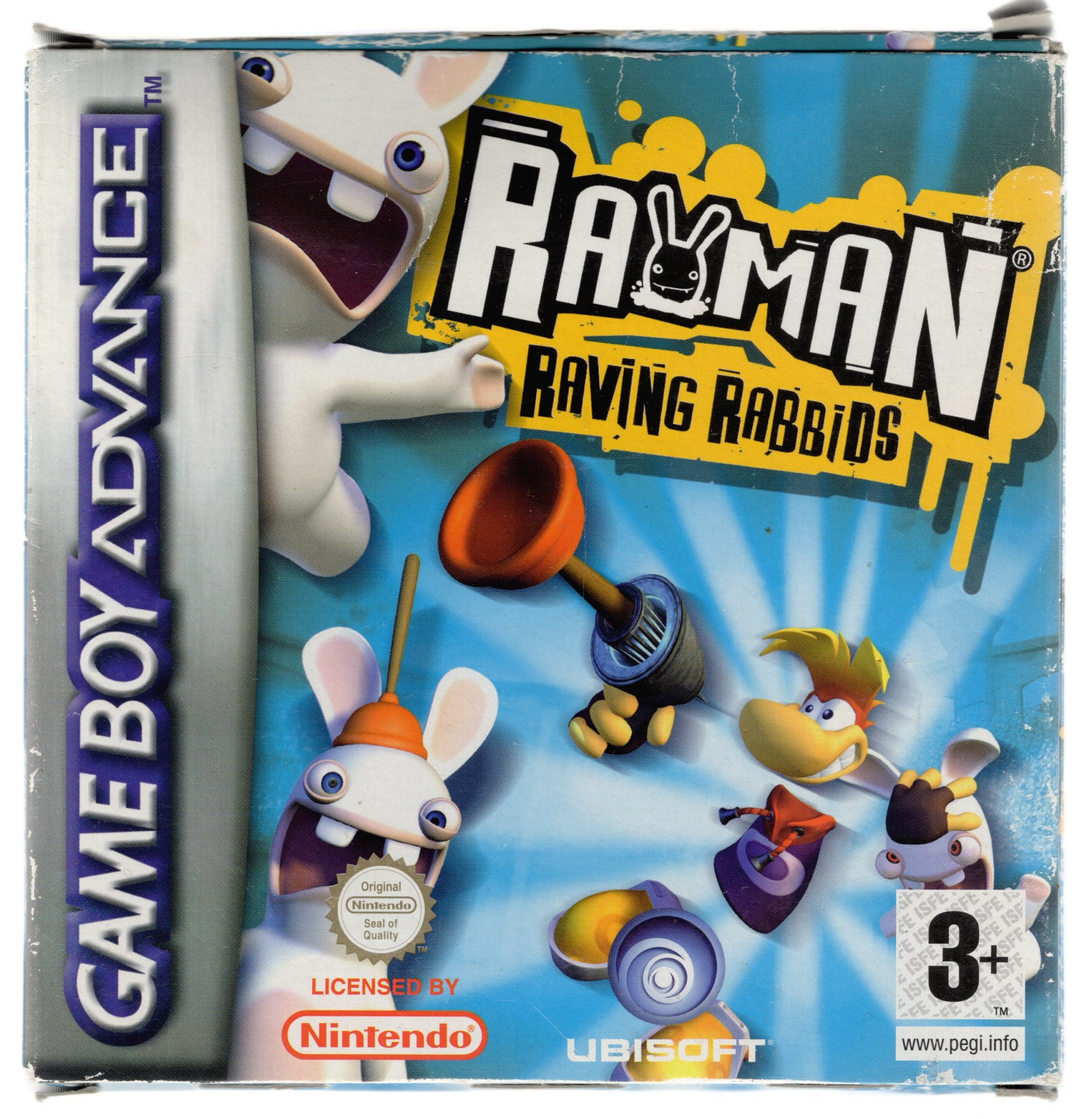 Gameboy Advance: Rayman - Raving Rabbitds [PAL] (No Insert) (FAIR)
