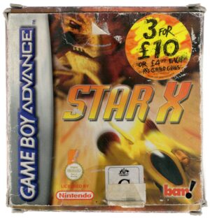 Gameboy Advance: Star X [PAL] (No Insert) (POOR)