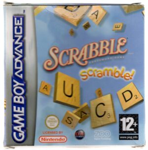 Gameboy Advance: Scrabble Scamble [PAL] (Complete) (POOR)