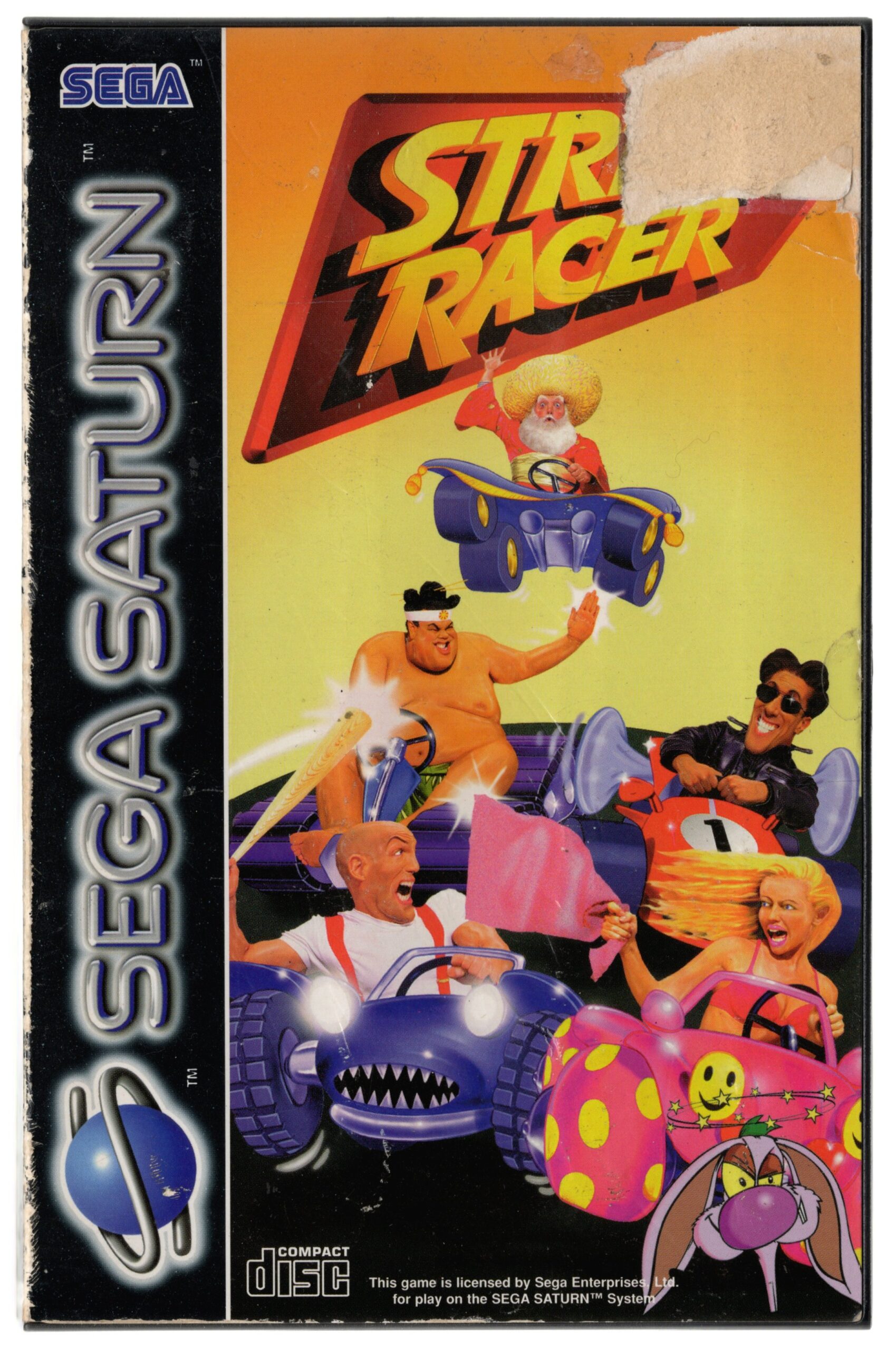 Saturn: Street Racer [PAL] (Complete) (POOR)