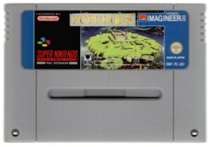 SNES: Populous [PAL] (Cart Only) (VERY GOOD)