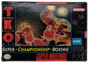 SNES: TKO - Super Championship Boxing [NTSC-U] (Complete) (FAIR)