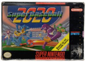 SNES: Super Baseball 2020 [NTSC-U] (Complete) (POOR)