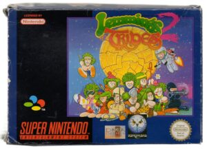 SNES: Lemmings 2 - The Tribe [PAL] (Complete) (POOR)