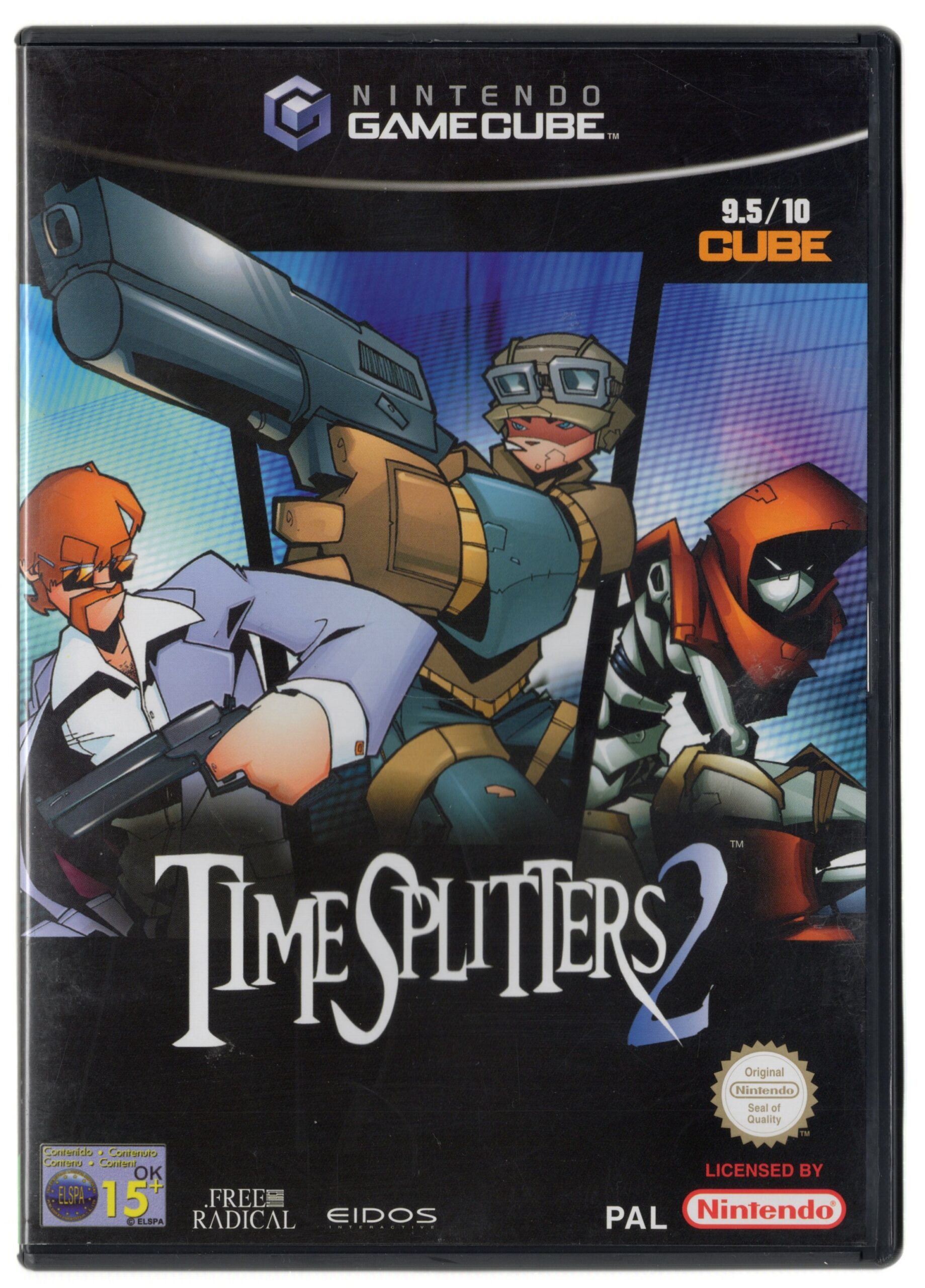 GameCube: Time Splitters 2 [PAL] (Complete) (MINT)