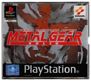 PS1: Metal Gear Solid (Inc Silent Hill Demo + Manual) (Complete) (MINT) (Double Jewel)