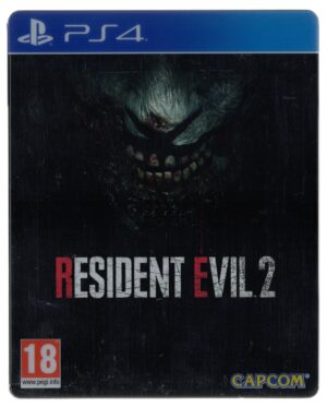 PS4: Resident Evil 2 [Steelbook] [PAL] (Complete) (VERY GOOD)