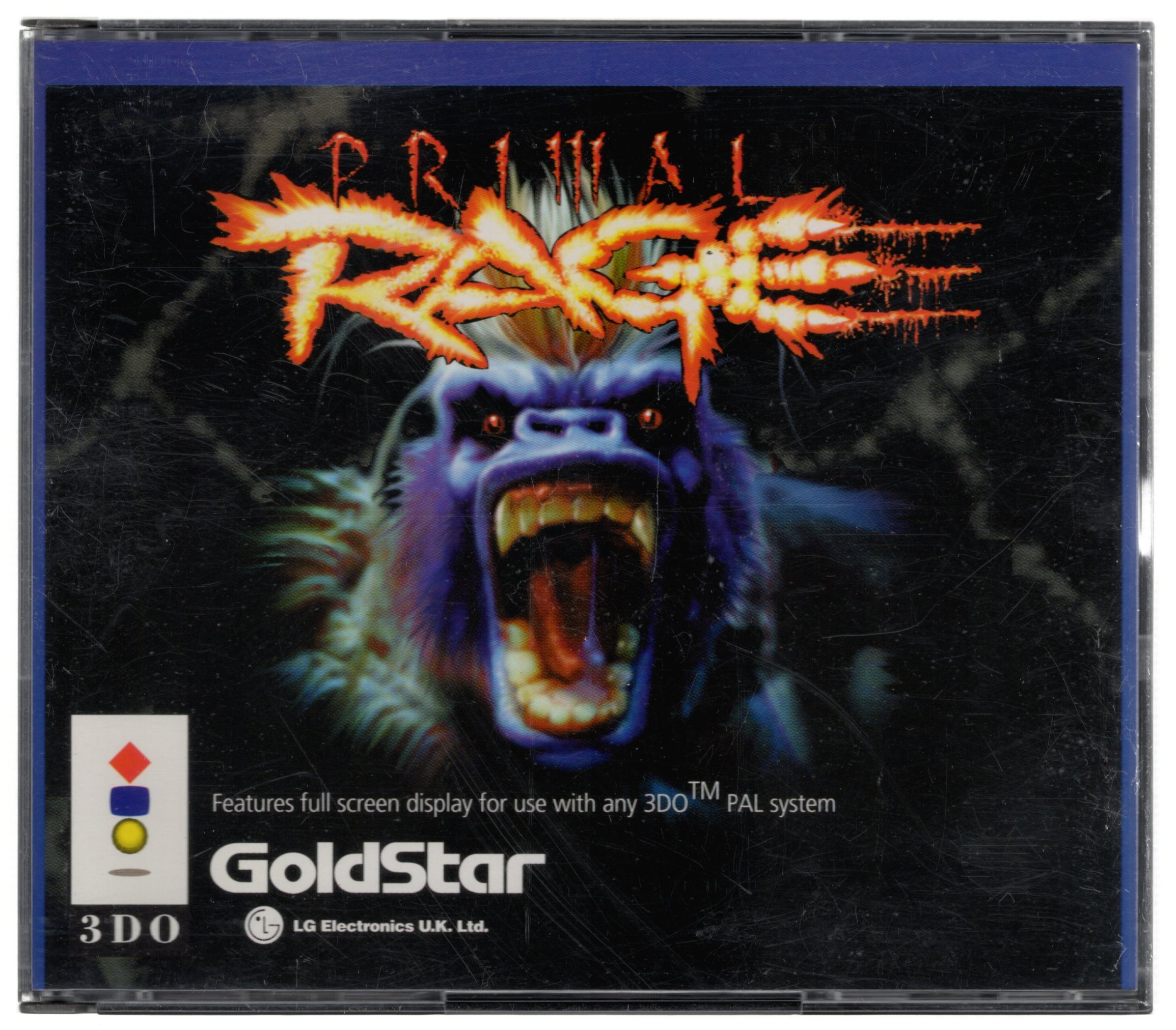 3DO: Primal Rage (PAL) (Complete) (GOOD)