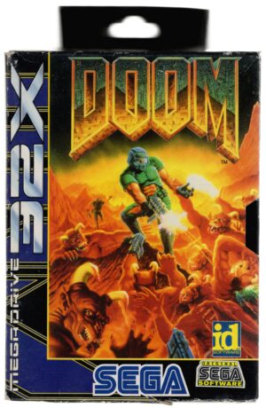 Mega Drive 32X: Doom (PAL) (Complete) (FAIR)