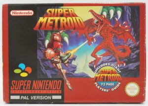 SNES: Super Metroid [PAL] (Complete) (GOOD) (BIG BOX)