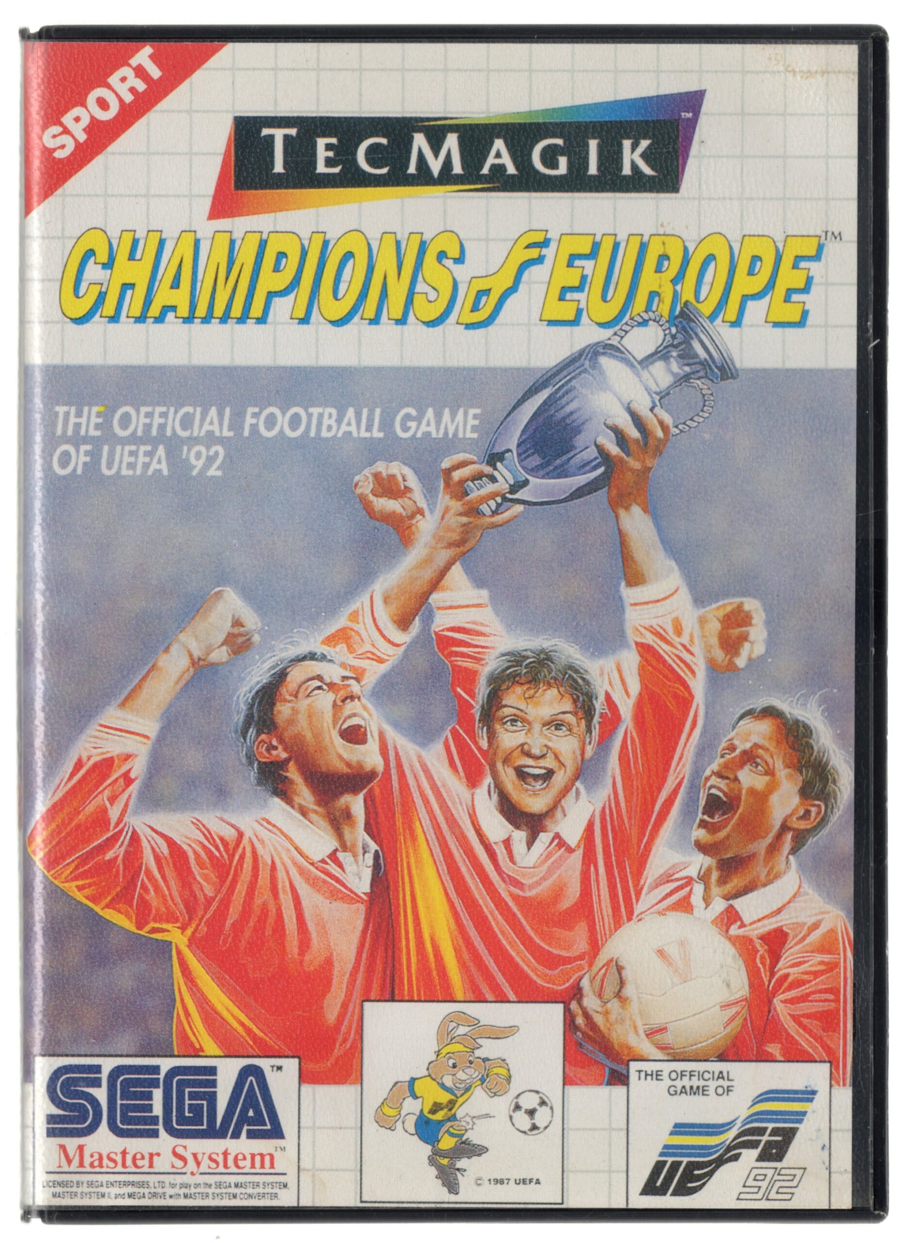 Master System: Champions of Europe [PAL] (Complete) (GOOD) - No Tab