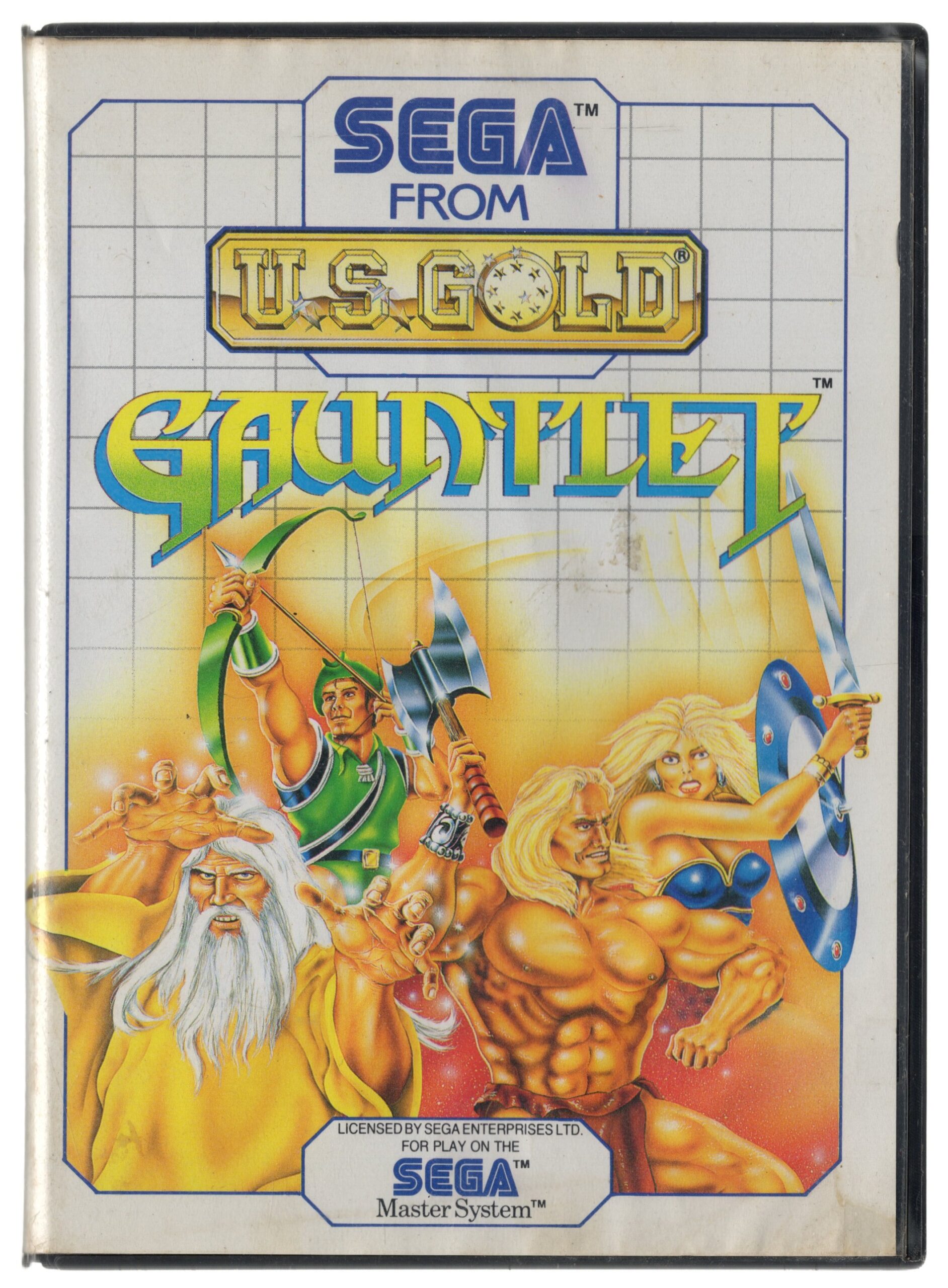 Master System: Gauntlet [PAL] (Complete) (FAIR) - No Tab