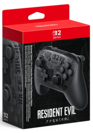 Switch 2 Accessories: Nintendo Switch 2 Pro Controller [Resident Evil Requiem Edition] [PAL] (Factory Sealed)