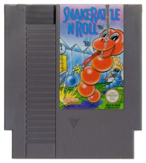 NES: SnakeRattle N Roll [PAL] (Cart Only) (POOR)