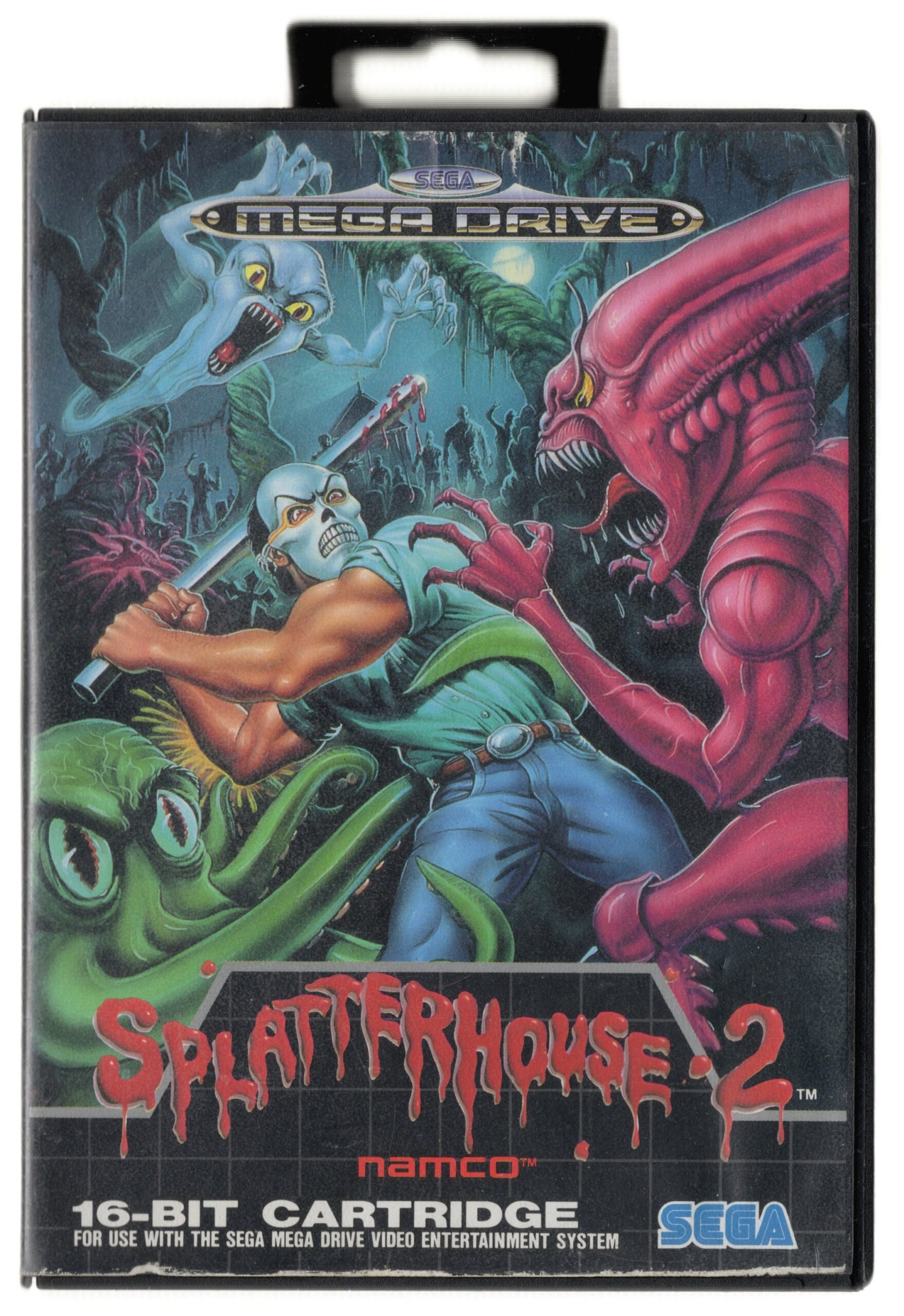 Mega Drive: Splatterhouse 2 [PAL] (Complete) (GOOD) - No Tab