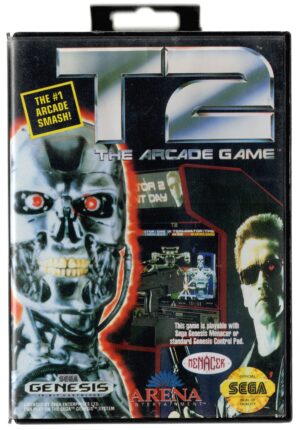 Genesis: Terminator 2 - The Arcade Game [PAL] (Complete) (VERY GOOD)