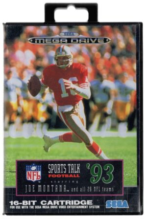 Mega Drive: Sports Talk Football '93 Starring Joe Montana and all 28 NFL Teams [PAL] (Complete) (VERY GOOD)