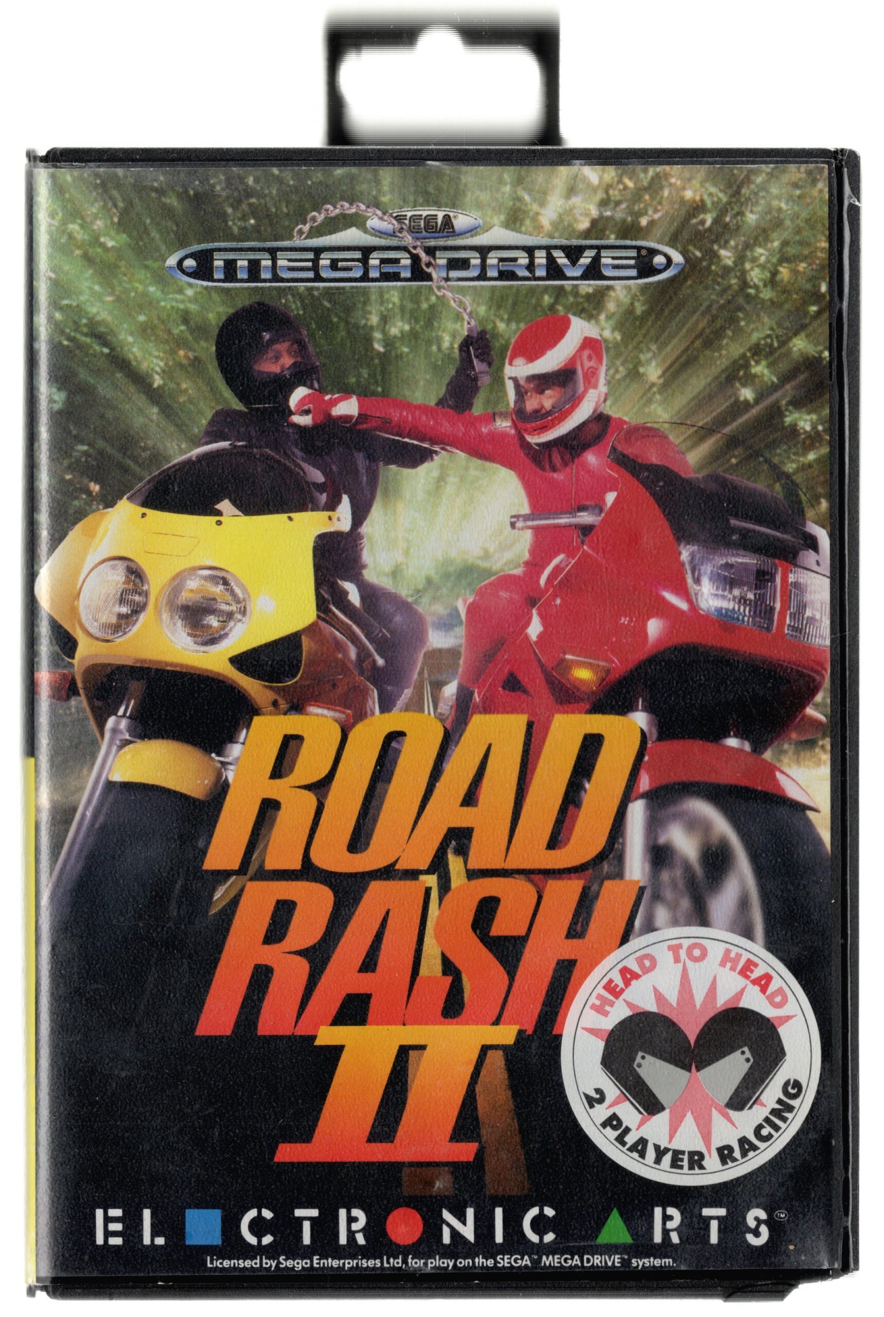 Mega Drive: Road Rash II [PAL] (No Manual) (GOOD)