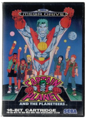 Mega Drive: Captain Planet and The Planeteers [PAL] (No Manual) (VERY GOOD) - No Tab