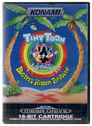 Mega Drive: Tiny Toon Adventures - Buster's Hidden Treasure [PAL] (No Manual) (GOOD) - No Tab