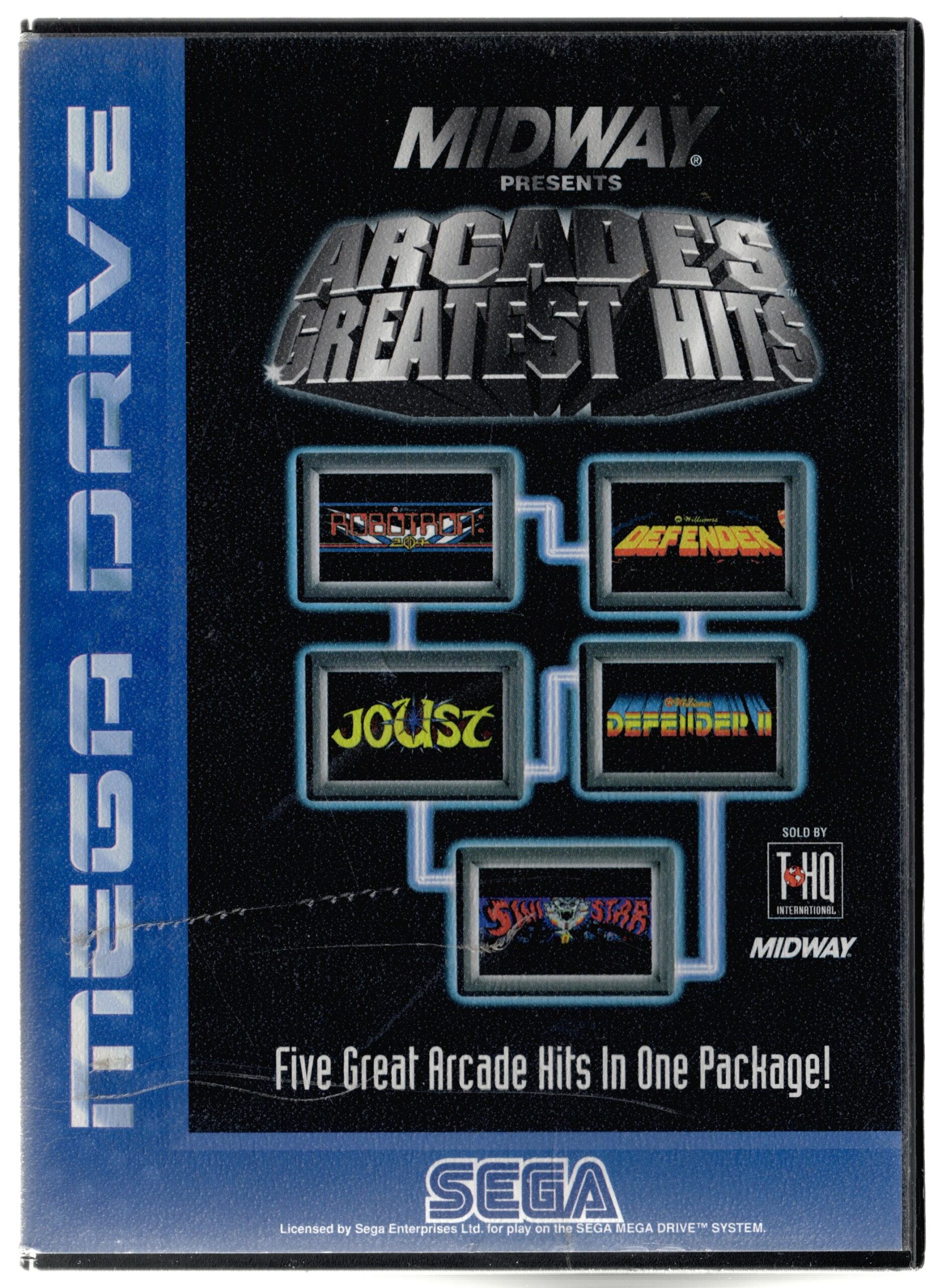 Mega Drive: Arcade's Greatest Hits [PAL] (No Manual) (GOOD) - No Tab