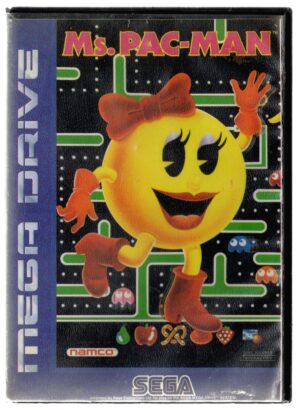 Mega Drive: Ms. Pac-Man [PAL] (No Manual) (POOR) - No Tab