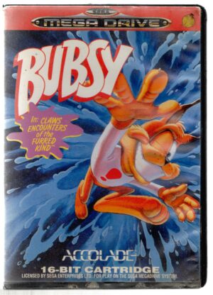 Mega Drive: Bubsy In: Claws Encountered of the Furred Kind [PAL] (No Manual) (POOR) - No Tab