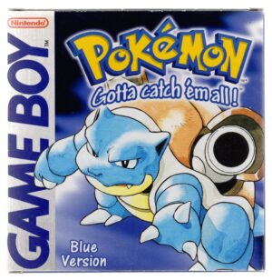 Gameboy: Pokemon - Gotta catch 'em all! [Blue Version] [PAL] (Complete) (VERY GOOD)