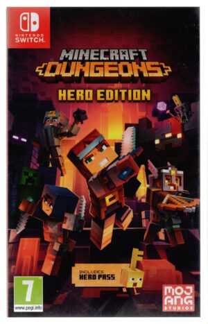 Switch: Minecraft Dungeons [Hero Edition] [PAL] (Complete) (GOOD)