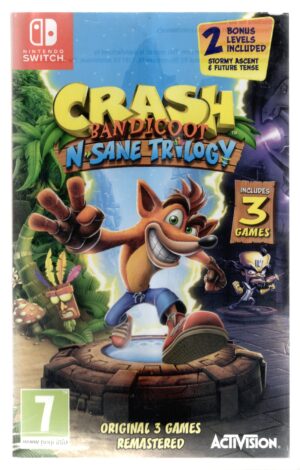 Switch: Crash Bandicoot N.Sane Trilogy [PAL] (Complete) (FAIR)