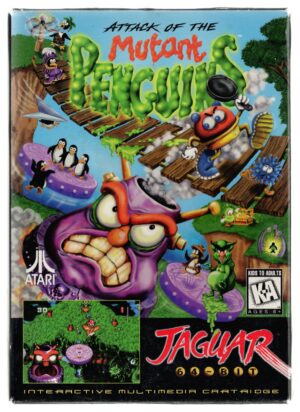 Jaguar: Attack of the Mutant Penguins [NTSC-U] (Complete) (VERY GOOD)