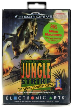 Mega Drive: Jungle Strike - The Sequel to Desert Strike [PAL] (Complete) (VERY GOOD)