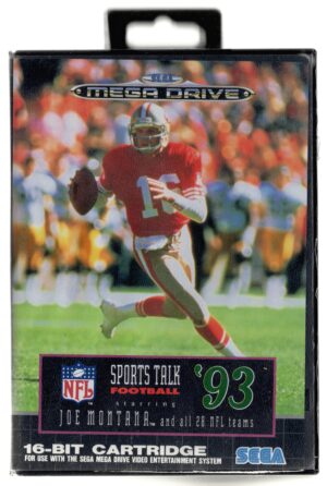 Mega Drive: Sports Talk Football '93 Starring Joe Montana and all 28 NF Teams [PAL] (Complete) (FAIR)