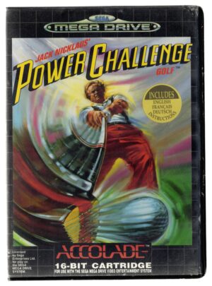 Mega Drive: Jack Nicklaus' Power Challenge [PAL] (No Manual) (GOOD) - No Tab