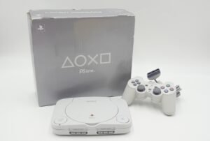 PSOne Console: Boxed (Complete) (Good Condition)