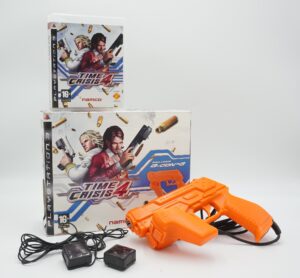 PS3 Accessories: Time Crisis 4 W/ G-Con 3 Gun [PAL] (Complete)