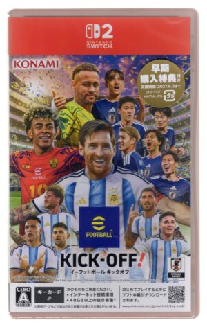 Switch 2: eFootball Kick-Off! [NTSC-J] [Region Free] (Mutli-Language) (Factory Sealed)